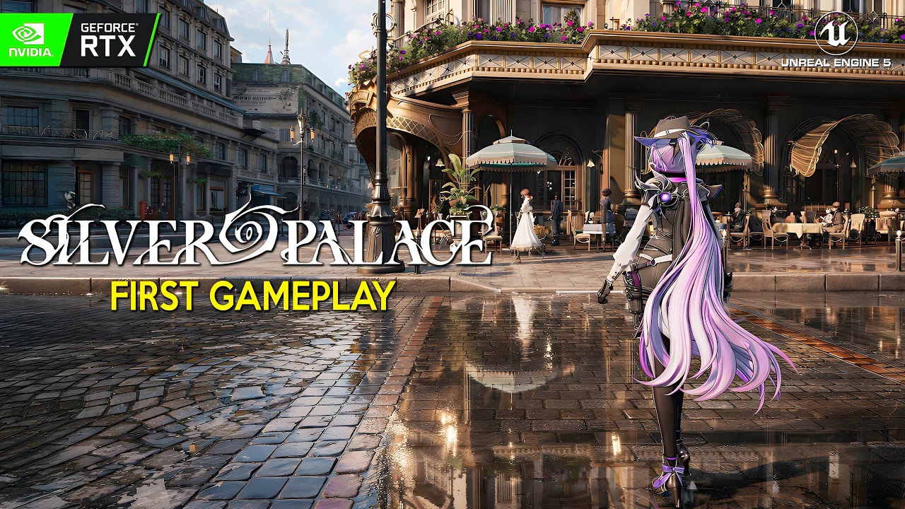SILVER PALACE First Gameplay Reveal | New Free Victorian OPEN WORLD RPG like GTA in Unreal Engine 5