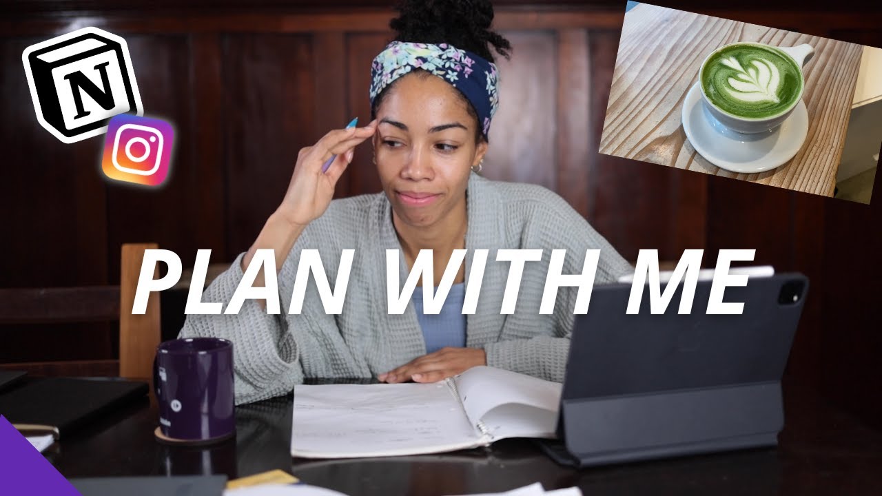 Plan with me || 2023 Content Strategy Vlog