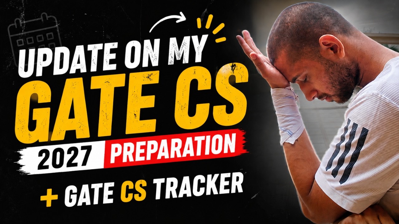 My GATE CS 2027 Preparation Update | Gate CS/DA Best Tracker Timer and Leader board