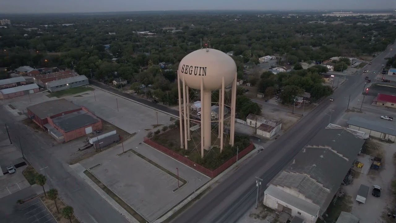 Explore the Serene Beauty of Seguin, Texas at Sunrise | Drone Footage