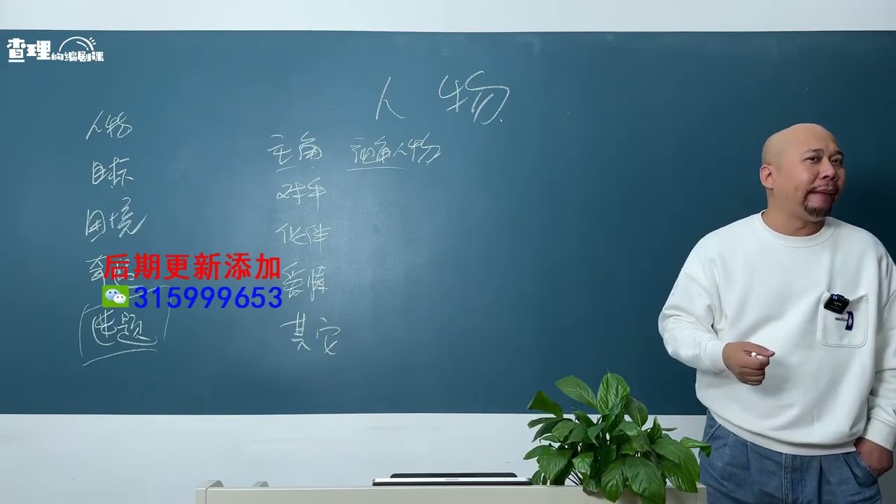3 1 、如何设定剧本中的人物