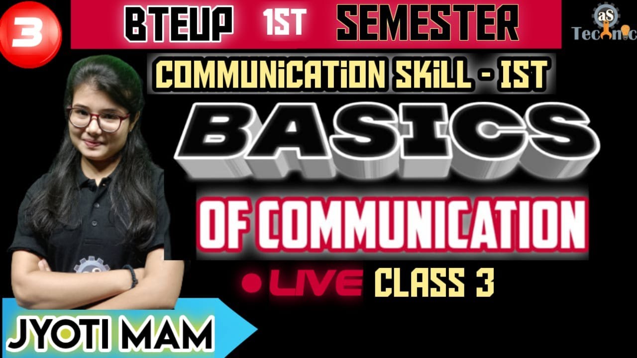 live class// BASICS OF COMMUNICATION /class- 3/1st  SEMESTER // POLYTECHNIC//