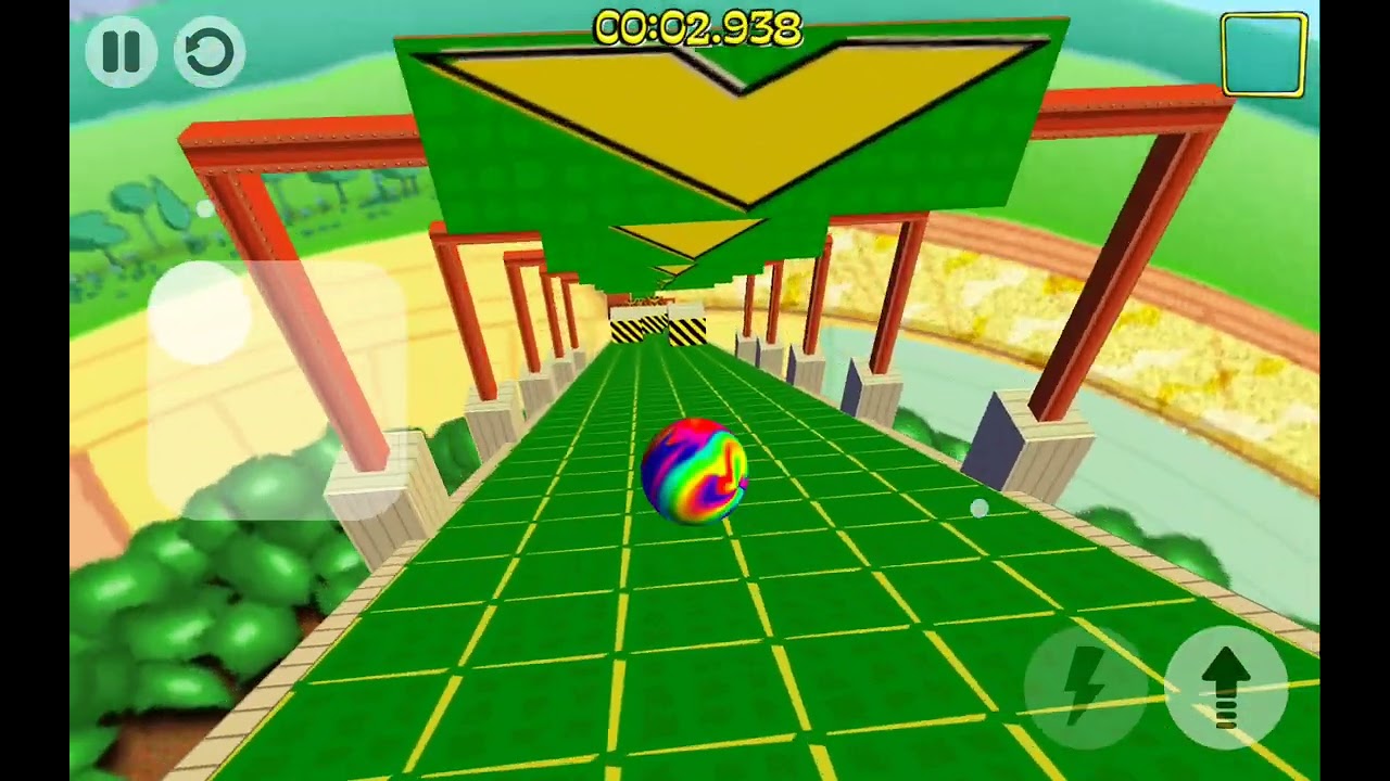 Jag spelar marble blast gold (jag glömde säga hejdå i slutet)