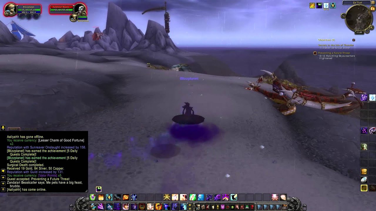 Preventing a Future Threat [H] World of Warcraft: Mists of Pandaria Patch 5.2