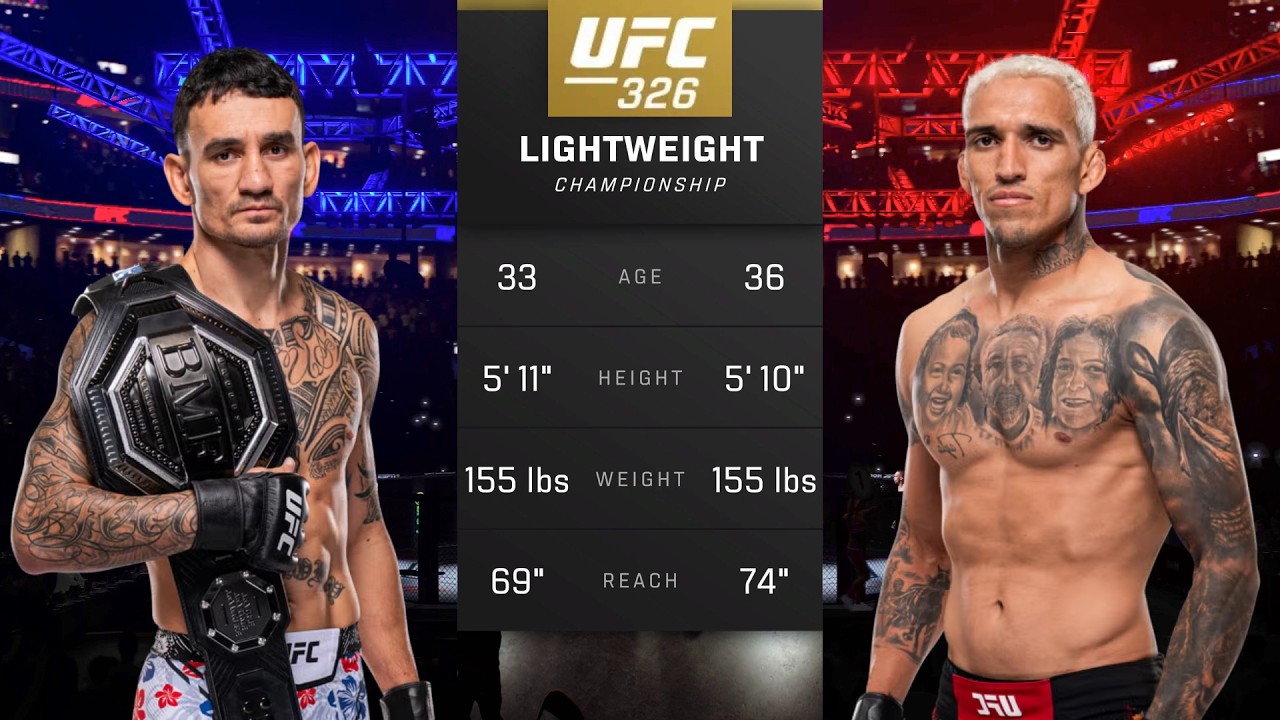 Max Holloway vs Charles Oliveira Full Fight - UFC 326 Fight Of The Night
