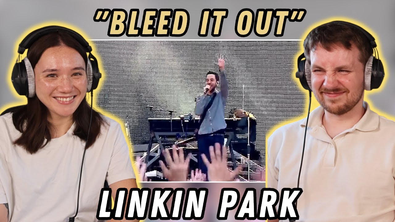 Linkin Park - Bleed It Out Live Moscow REACTION