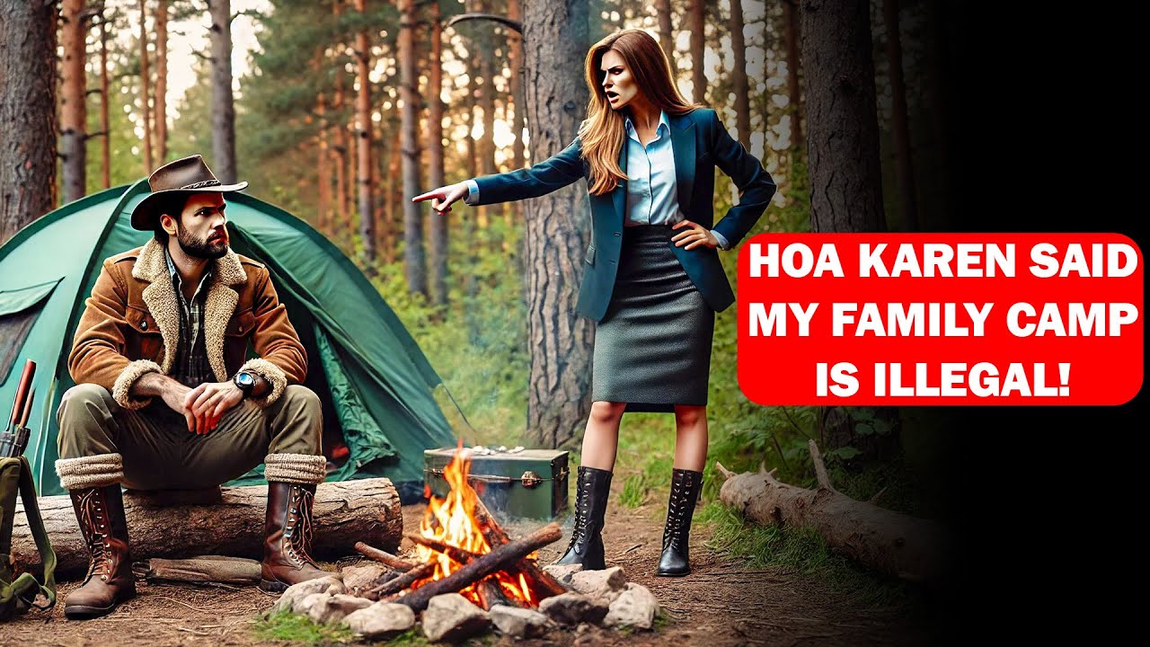 HOA Claims My Family Camp Is Illegal & Harms Nature — But I Own All 800 Acres! Karen’s in Shock!