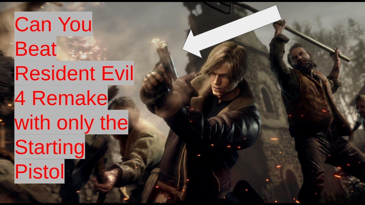 Can You Beat Resident Evil 4 Remake With Only The Starting Pistol????