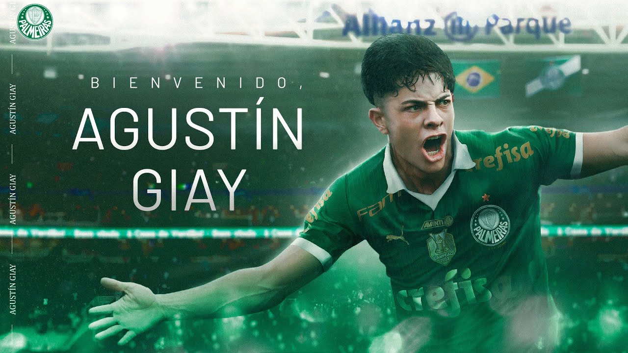 GRINGO NOVO NO VERDÃO: AGUSTÍN GIAY É DO PALMEIRAS! #SKILLS