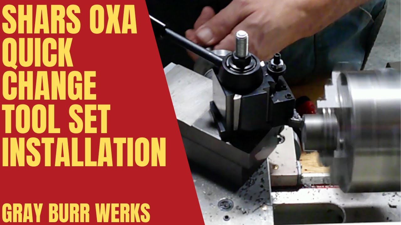 Shars OXA Quick Change Tool Post Install