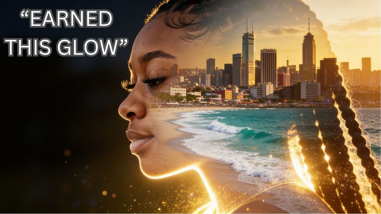 Earned This Glow — Imalia Lux (Official Lyrics Video)When you finally find your wings… ✨