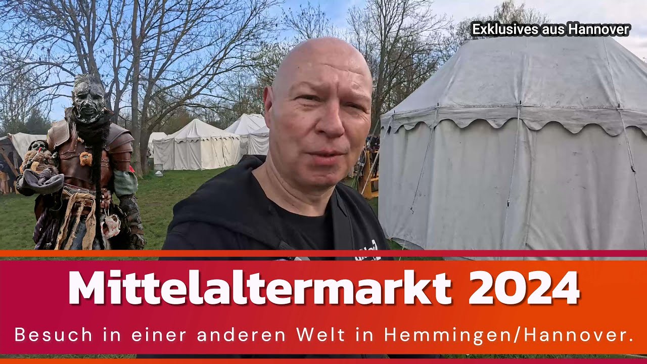 Besuch in einer anderen Welt...Mittelaltermarkt 2024 Hemmingen/Hannover.