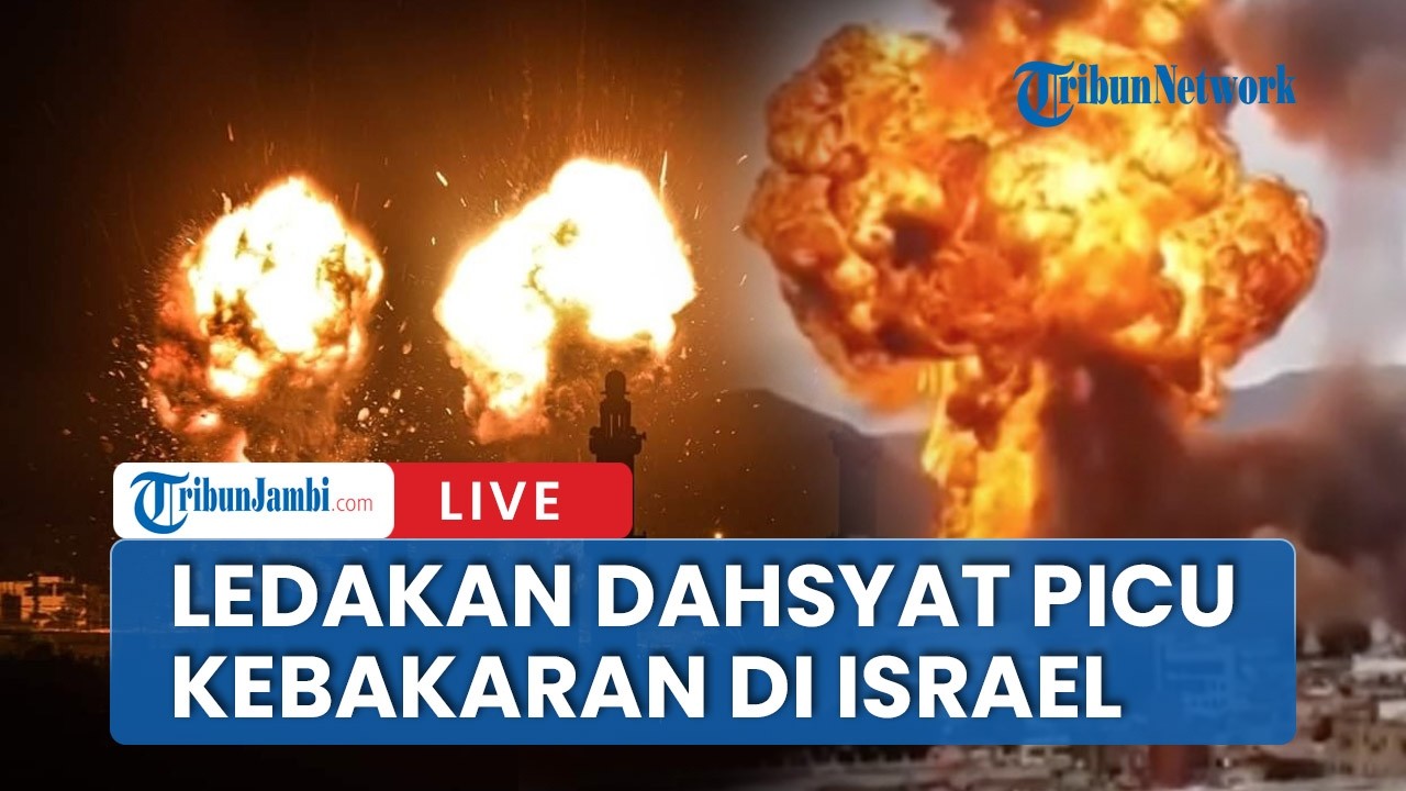 🔴Rudal Iran Mengguncang Israel, Ledakan Besar Terjadi di Tel Aviv