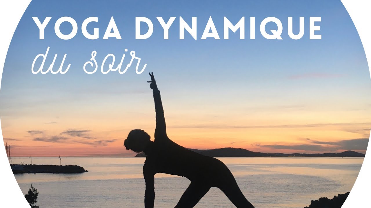 Yoga du soir dynamique après une journée au bureau (ou en cours)