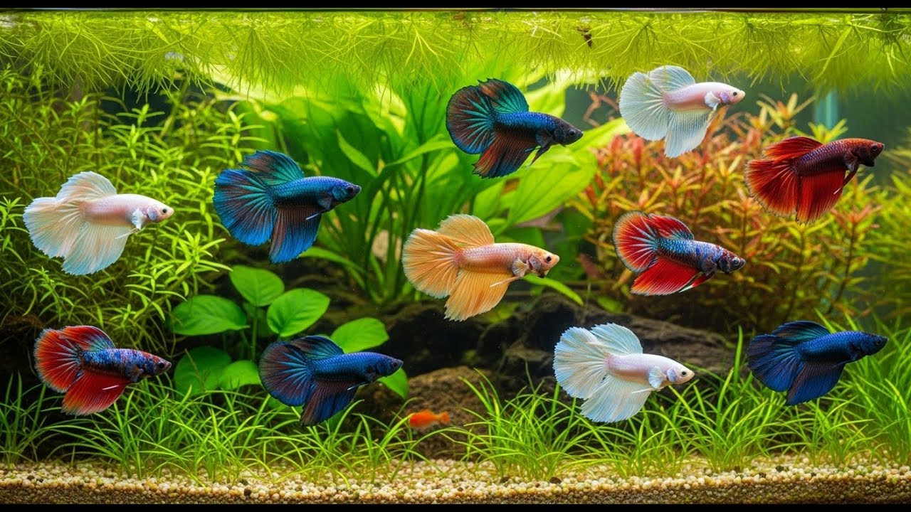 🌍🐠 Top 20 Most Beautiful Betta and Hard-to-Find Fish on Earth #BettaFish #RareFish #BeautifulFish