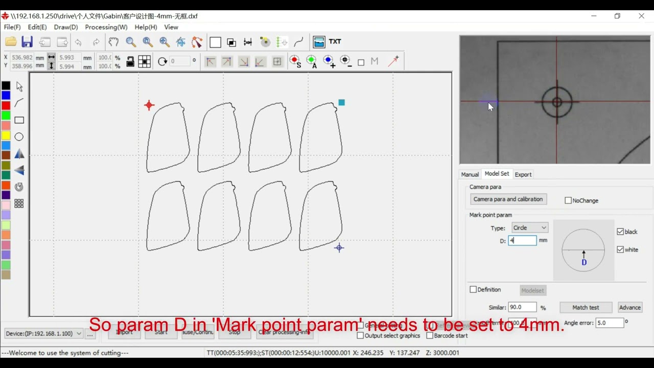 How to use CCD camera by RD Markvision