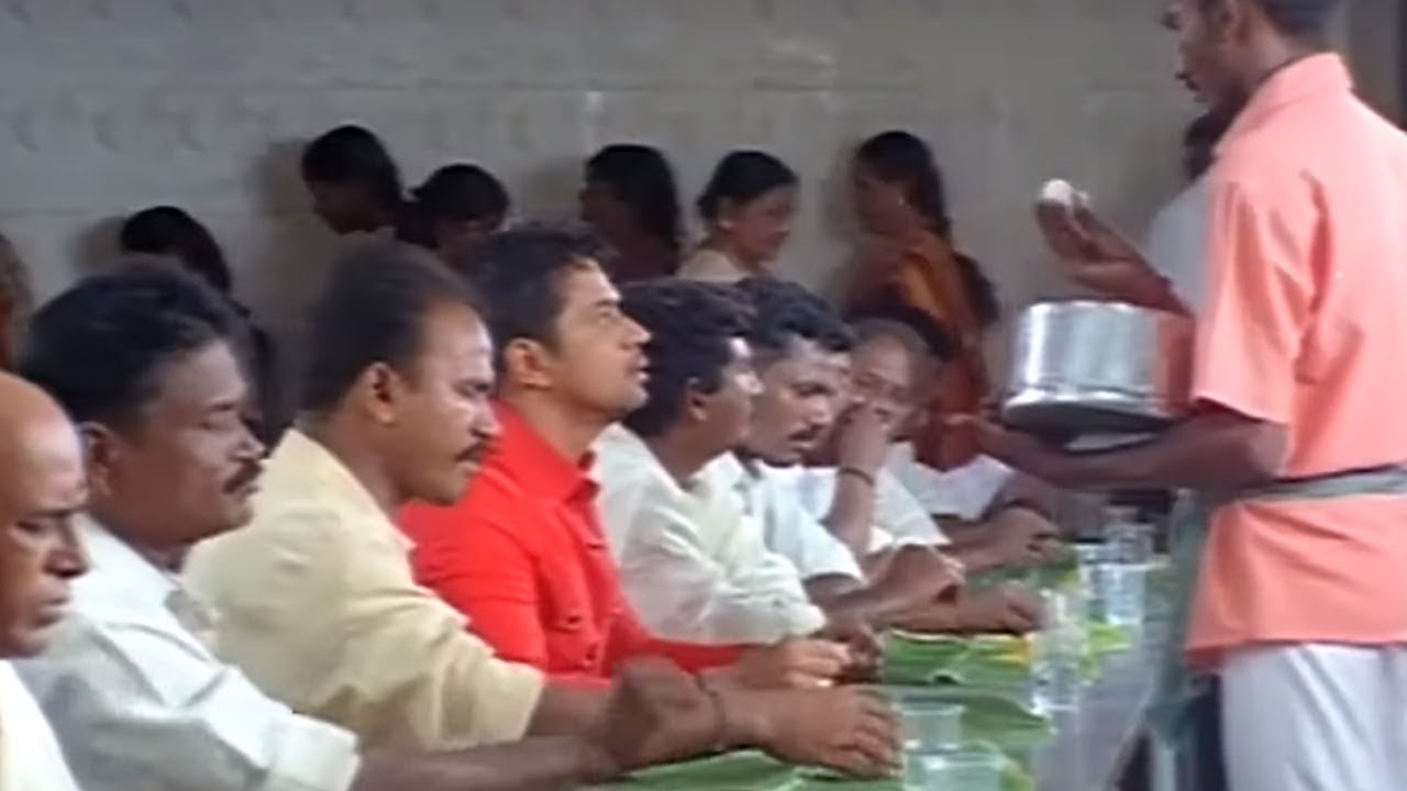 Telugu Comedy Scenes || Arjun Sarja Eating Comedy Scene || Super South Telugu