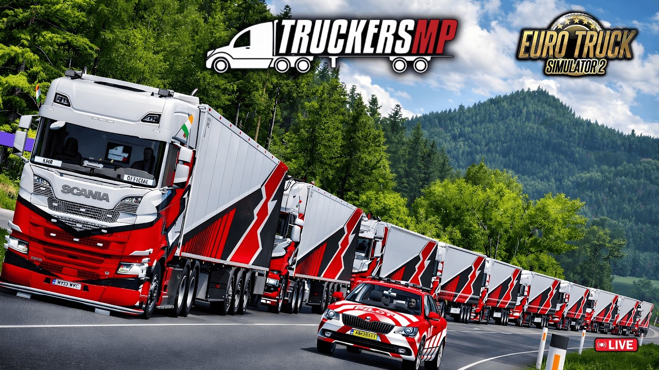 🔴ETS2 Live | TruckersMP Live | Euro Truck Simulator 2 Multiplayer LIVE | ETS2 Gameplay