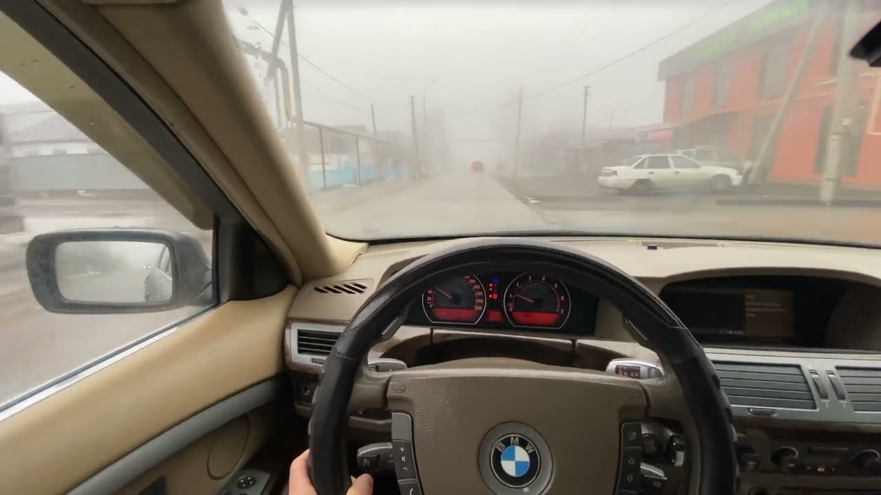 BMW e65 first-person video