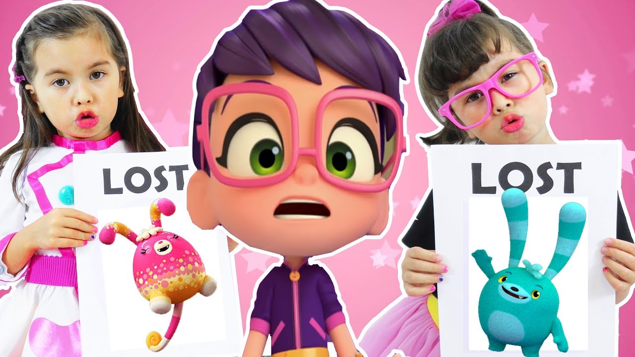 Abby Hatcher vs Butterbeans Cafe | Fuzzly Bozzly is lost! Friends search | Video for kids