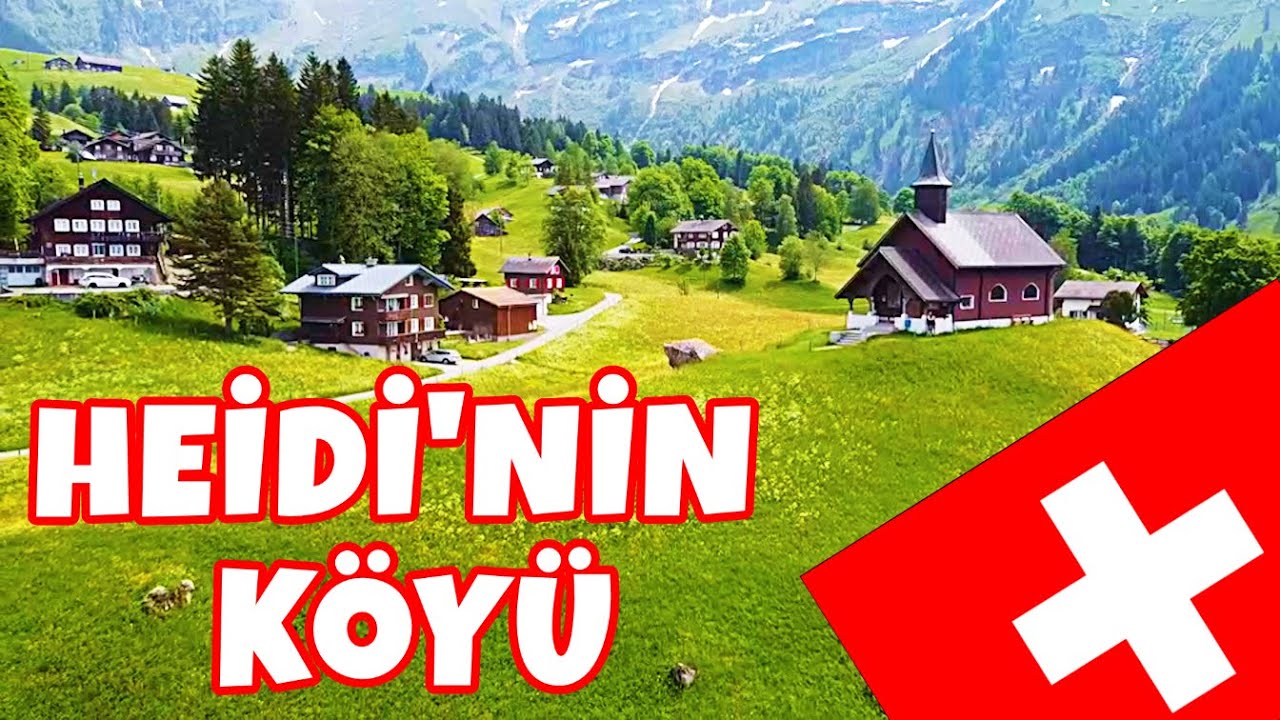 HEİDİ'NİN KÖYÜNE GİTTİM - Burada Yaşayana Devlet Para Veriyor!
