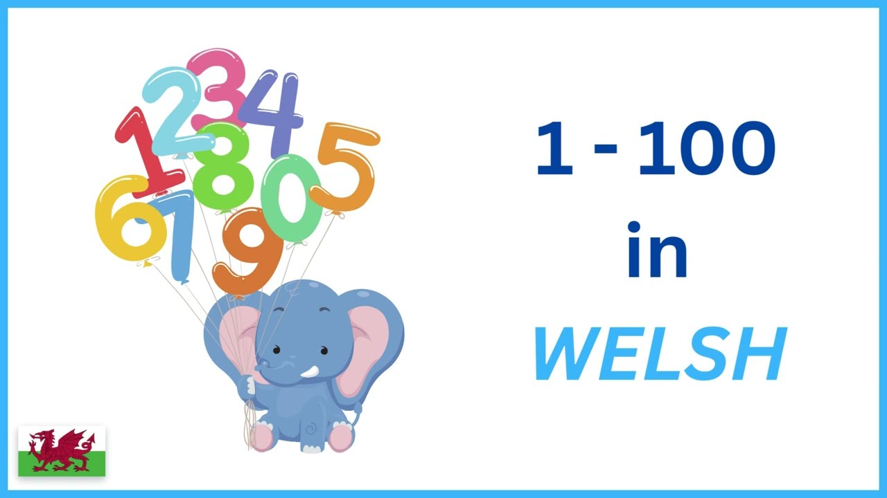 Numbers in Welsh: Count from 1 - 100 in Welsh / Cymraeg (with audio)