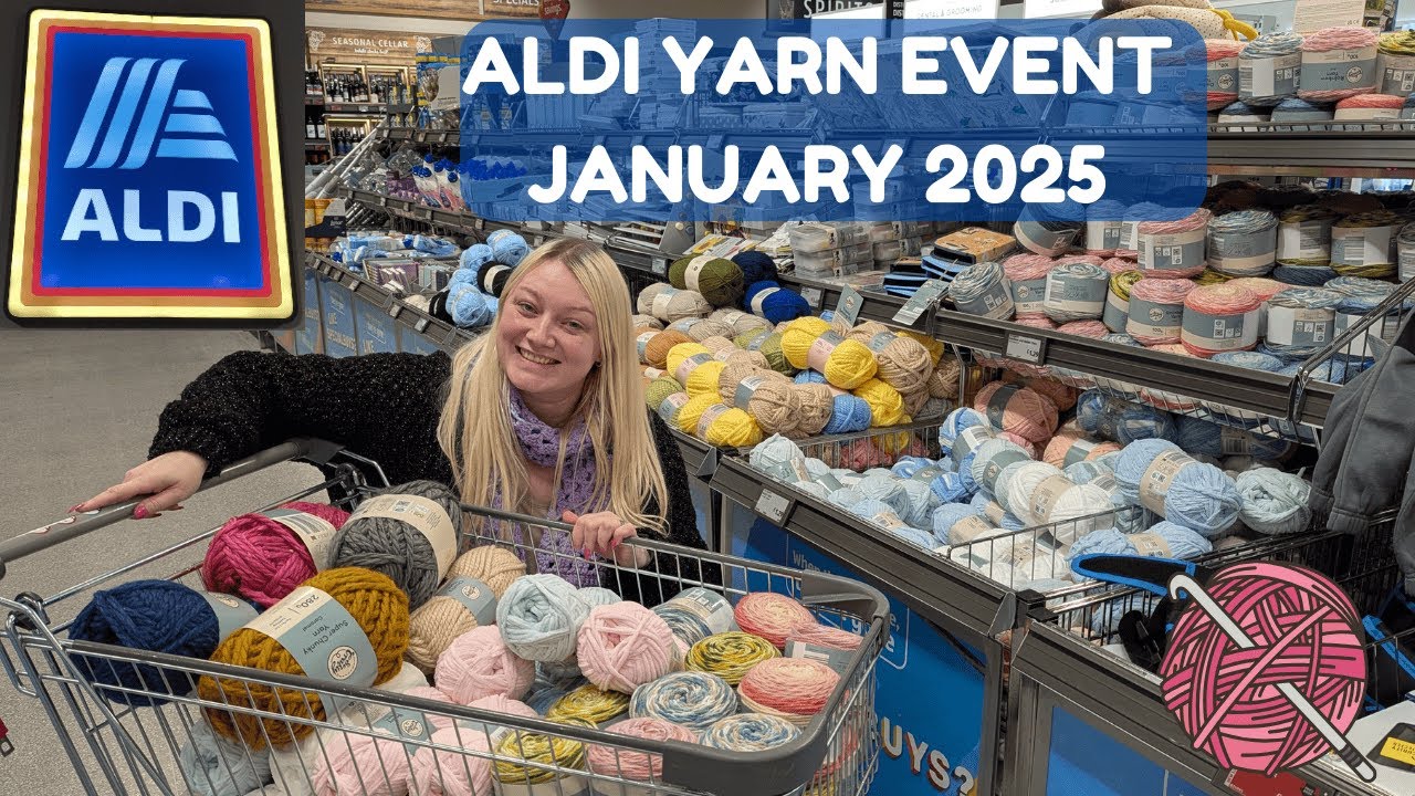 Come With Me ALDI YARN EVENT Jan 25