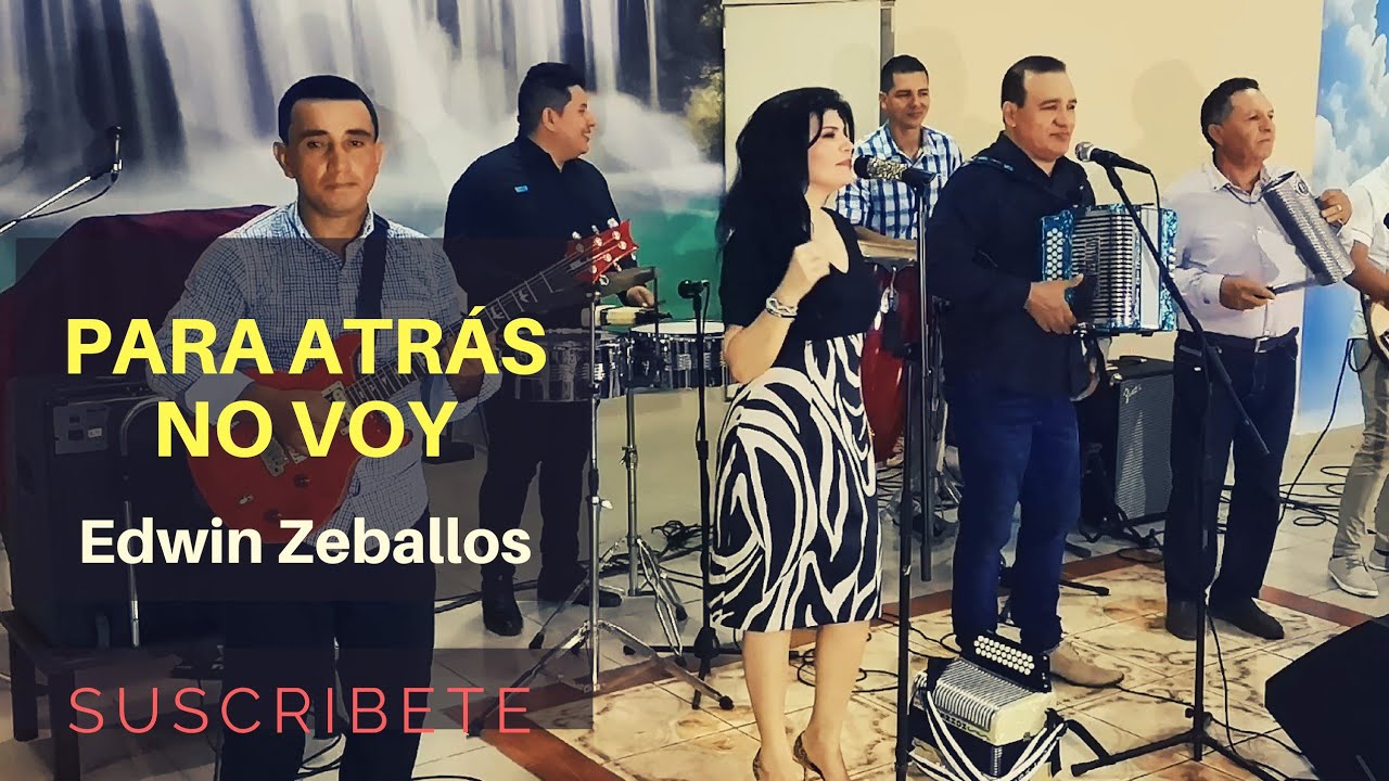 Para Atrás No Voy  - Edwin Zeballos (Video Oficial)