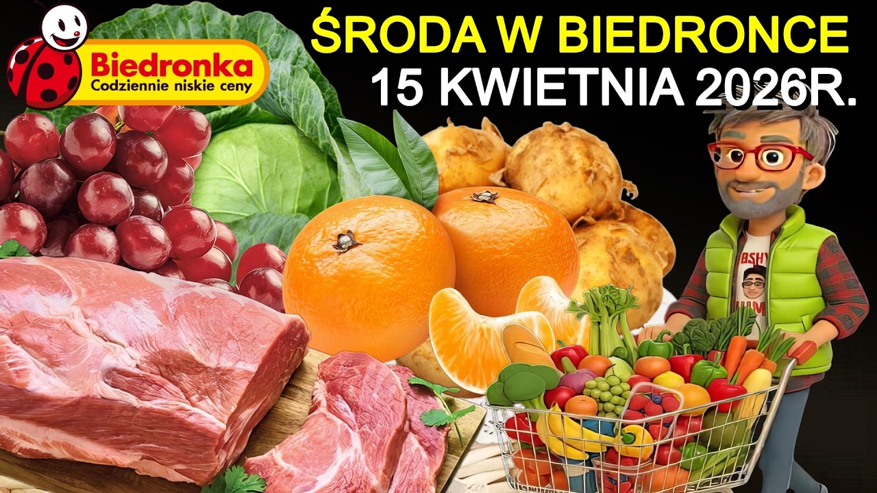 BIEDRONKA | Nowa Oferta | Środa 15.04.2026 | To się w Biedronce Opłaca!