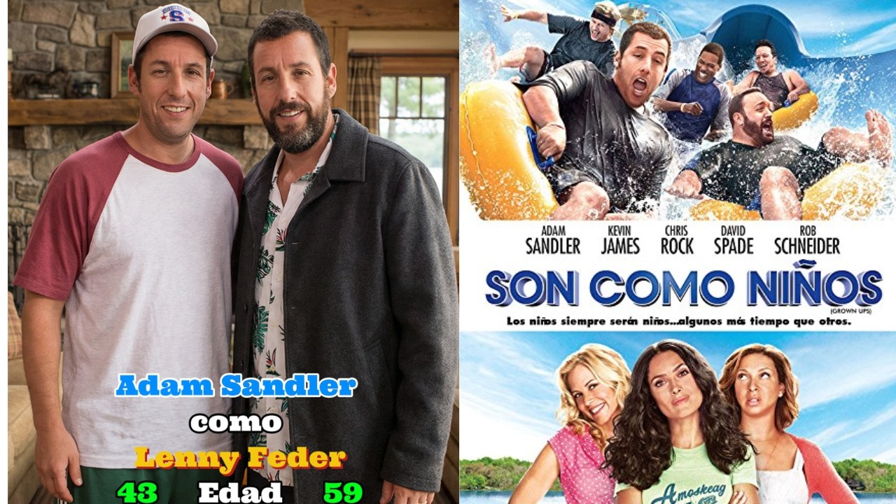 Son como niños 1 Actores Antes y Ahora (2026)