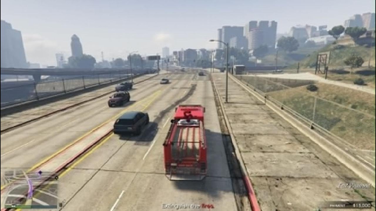 IM A FIREFIGHTER IN GTAV