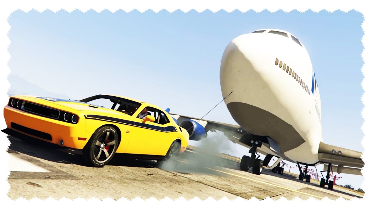 WINCH MOD (Tow a Plane With a Flying Car!) | GTA 5 PC Mods