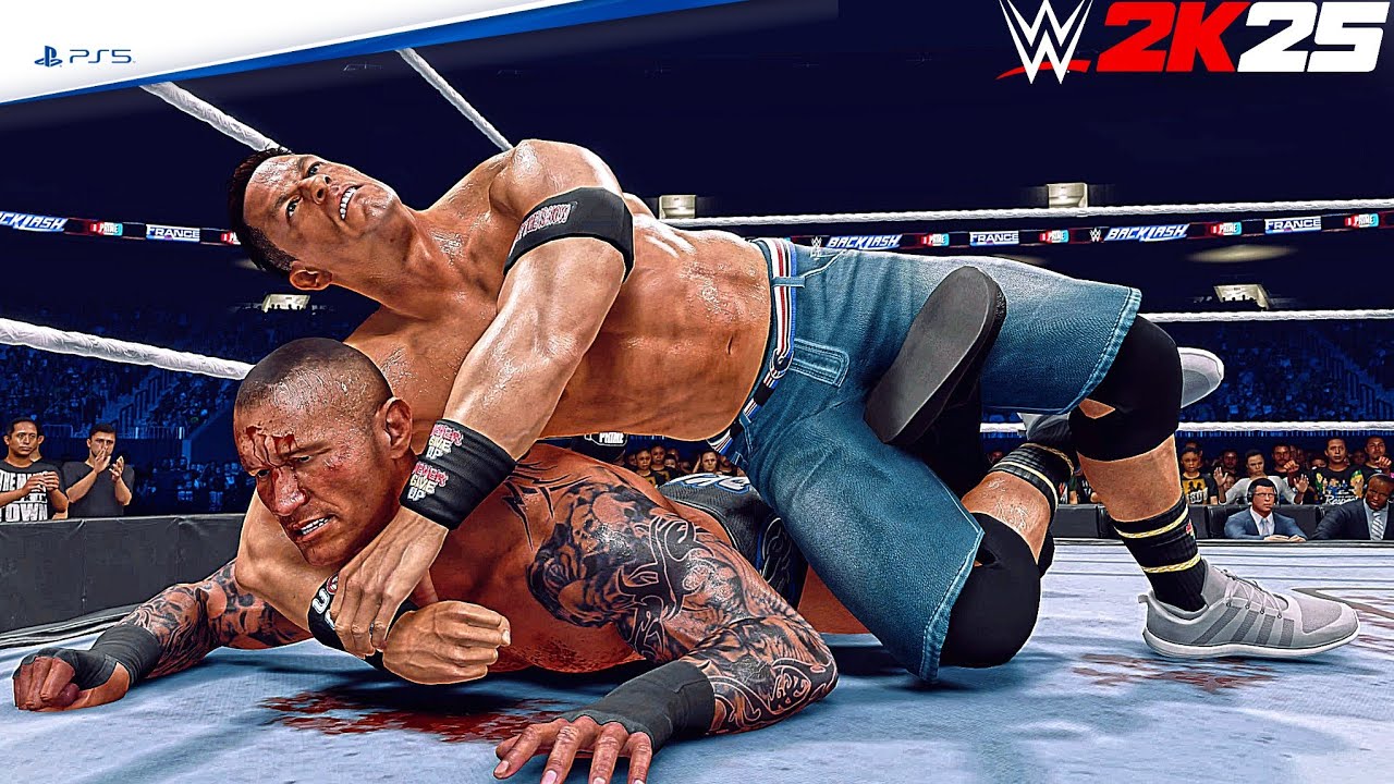 WWE 2K25 | John Cena vs Randy Orton - Extreme Rules Championship Match (PS5)