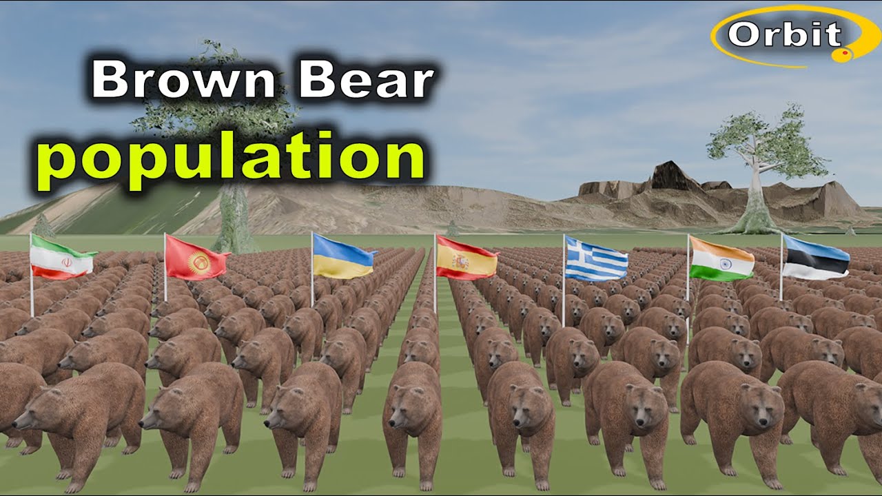 Brown Bear population by Country 2025