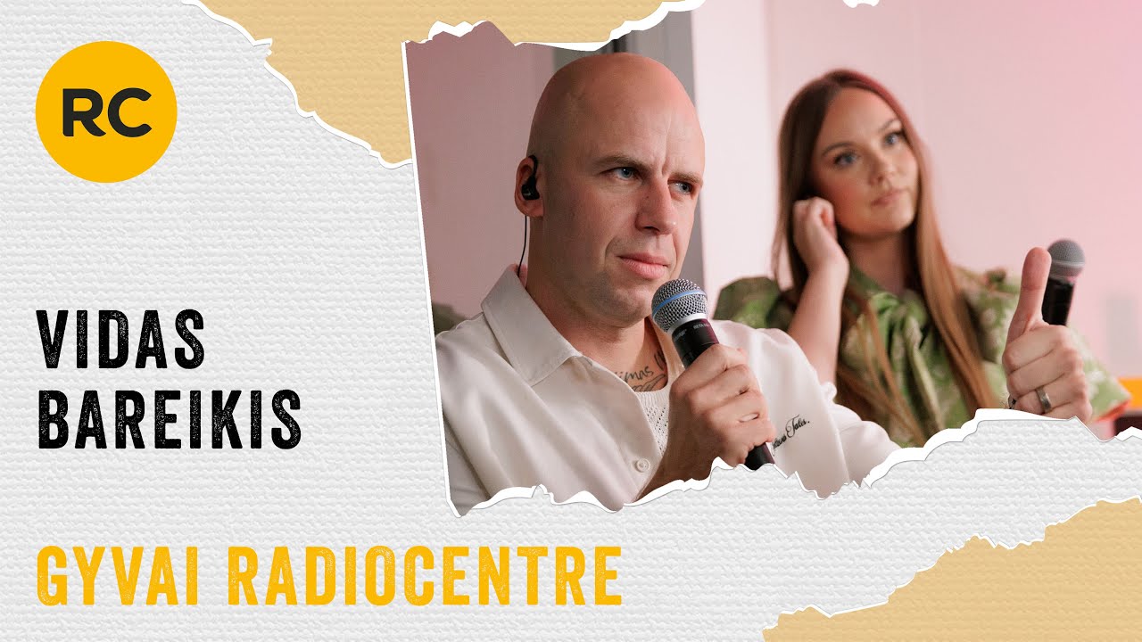 Vidas Bareikis ir Gabija Lokytė - Cukrus || GYVAI Radiocentre