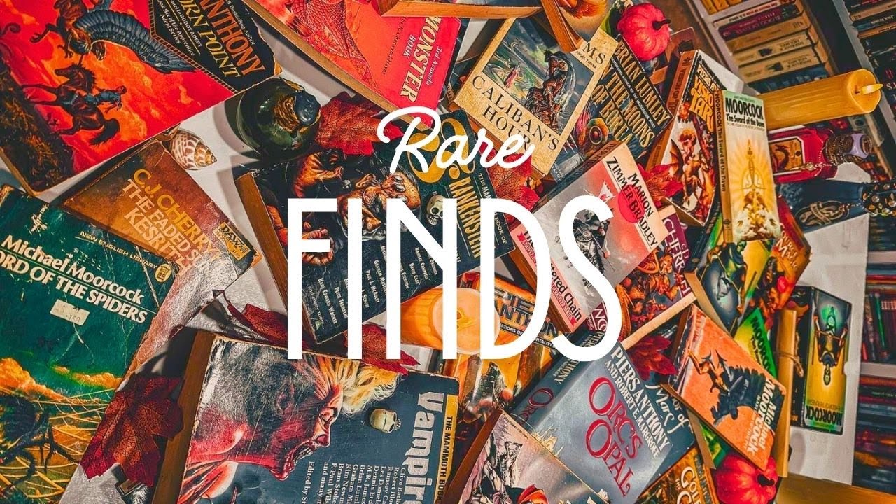 Archaic Book Haul: Rescuing 70s & 80s Paperbacks