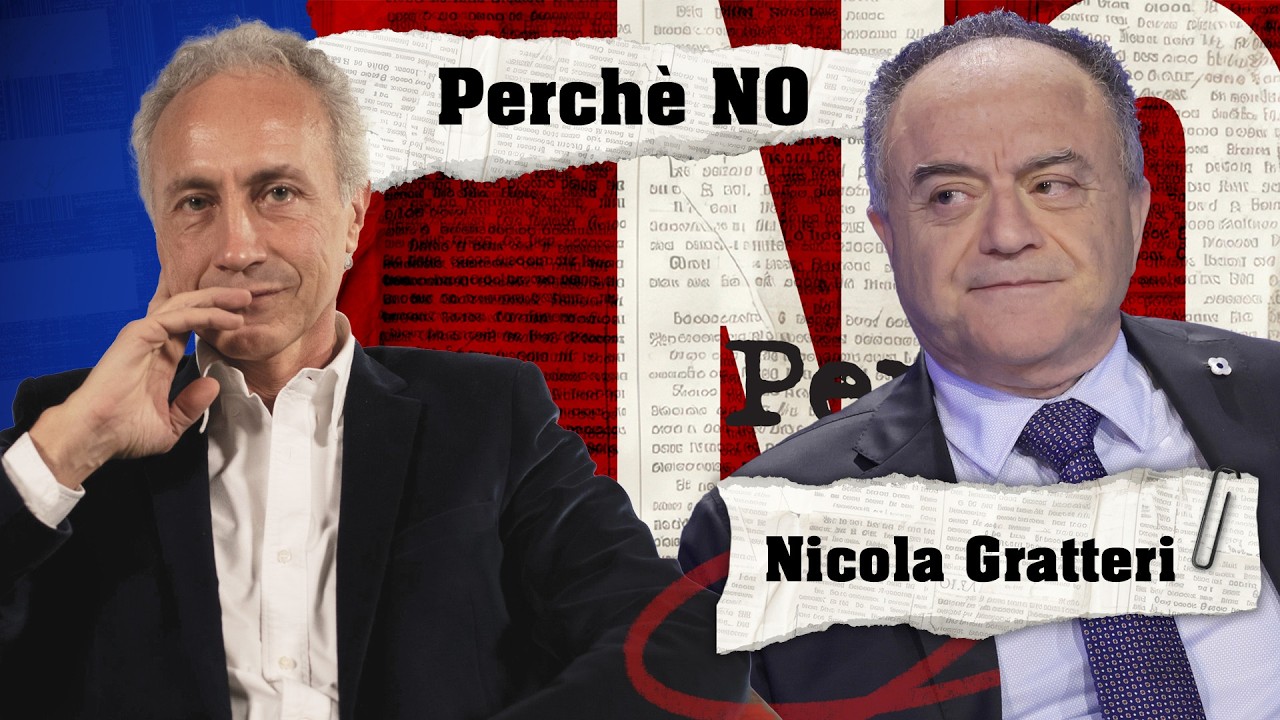 Marco Travaglio dialoga con Nicola Gratteri: 