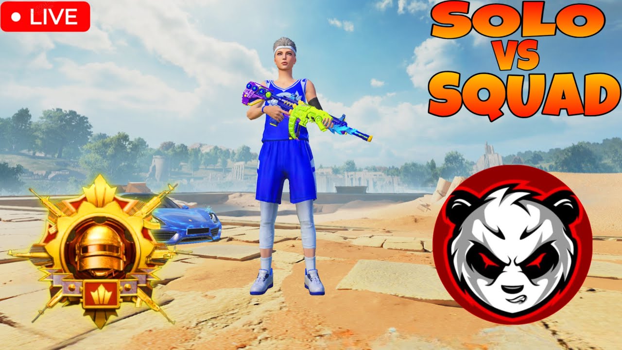 🔴LIVE TOXI PUBG 1VS4🔥 SOLO VS SQUAD/ FULL RUSH RANK😍PUBG MOBILE