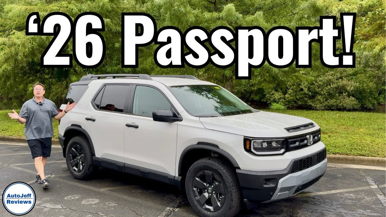 2026 Honda Passport RTL: Entry Trim that's LOADED!