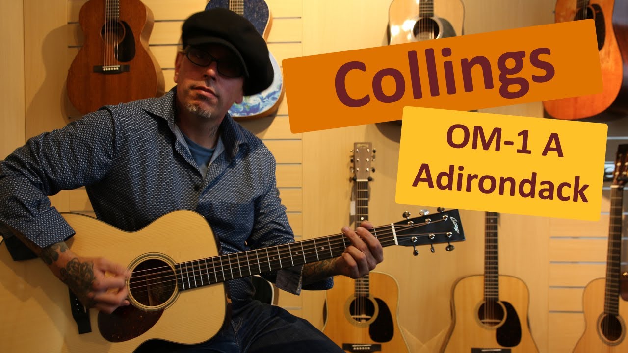 Collings OM-1 A Adirondack Acoustic Guitar | Played by The Bluestramp | Musik Bertram