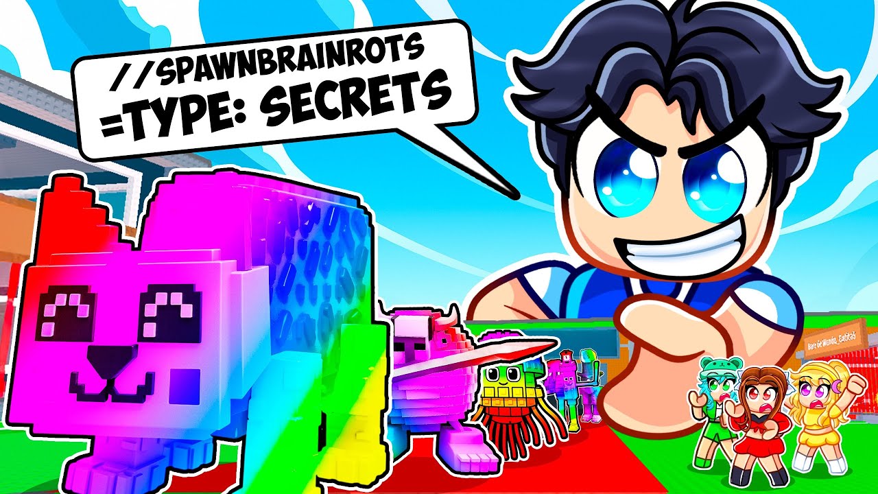 The OWNER Gave Me ADMIN //SPAWNBRAINROTS In Steal A Brainrot! (Roblox)