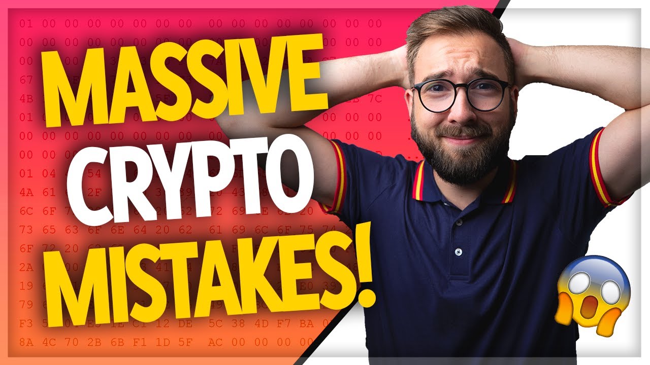 5 WORST crypto mistakes that cost crypto investors dearly... 😱 (how to avoid these)