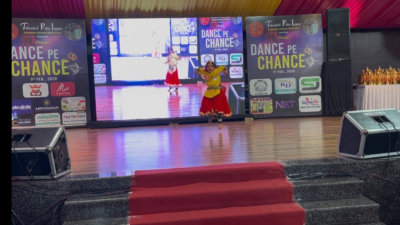 Haryanvi Dance performance 🕺|| 🎭Dance compition 🏆 || Dance pe chance (Radhika cute Dancer 🥰) 