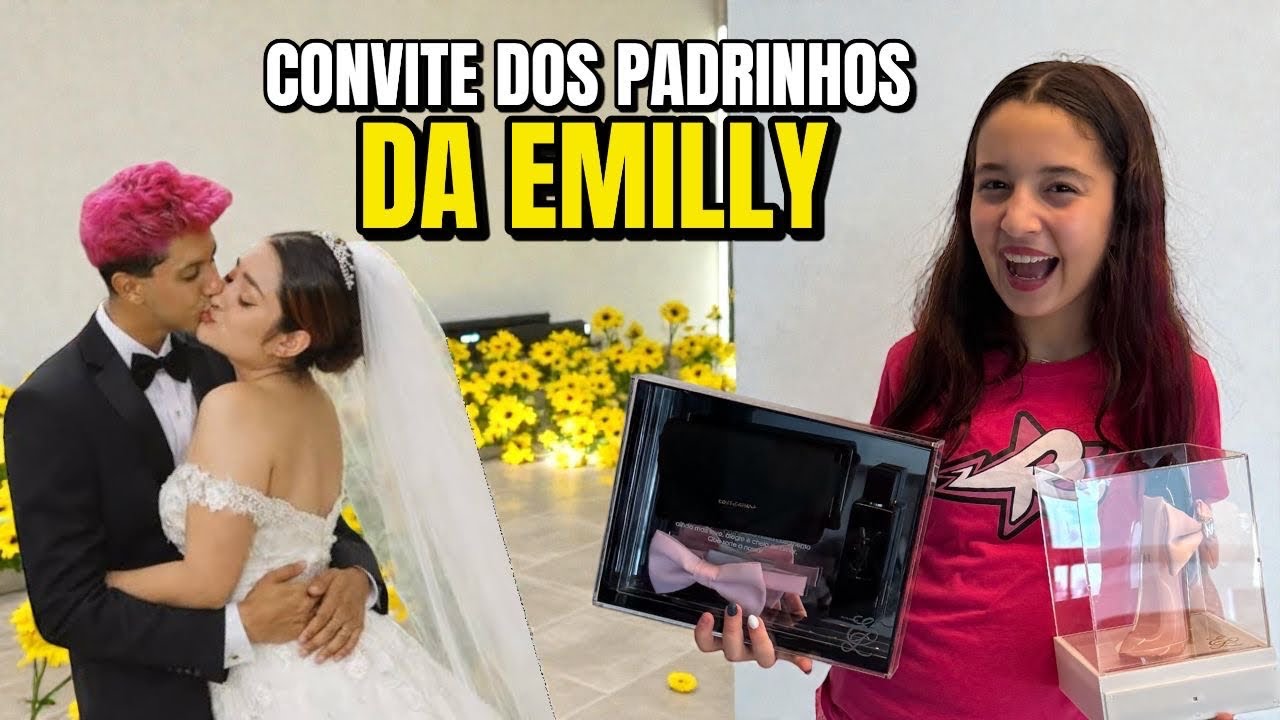 CONVITE DE PADRINHOS DA EMILLY VICK *Mostrei tudo ! 
