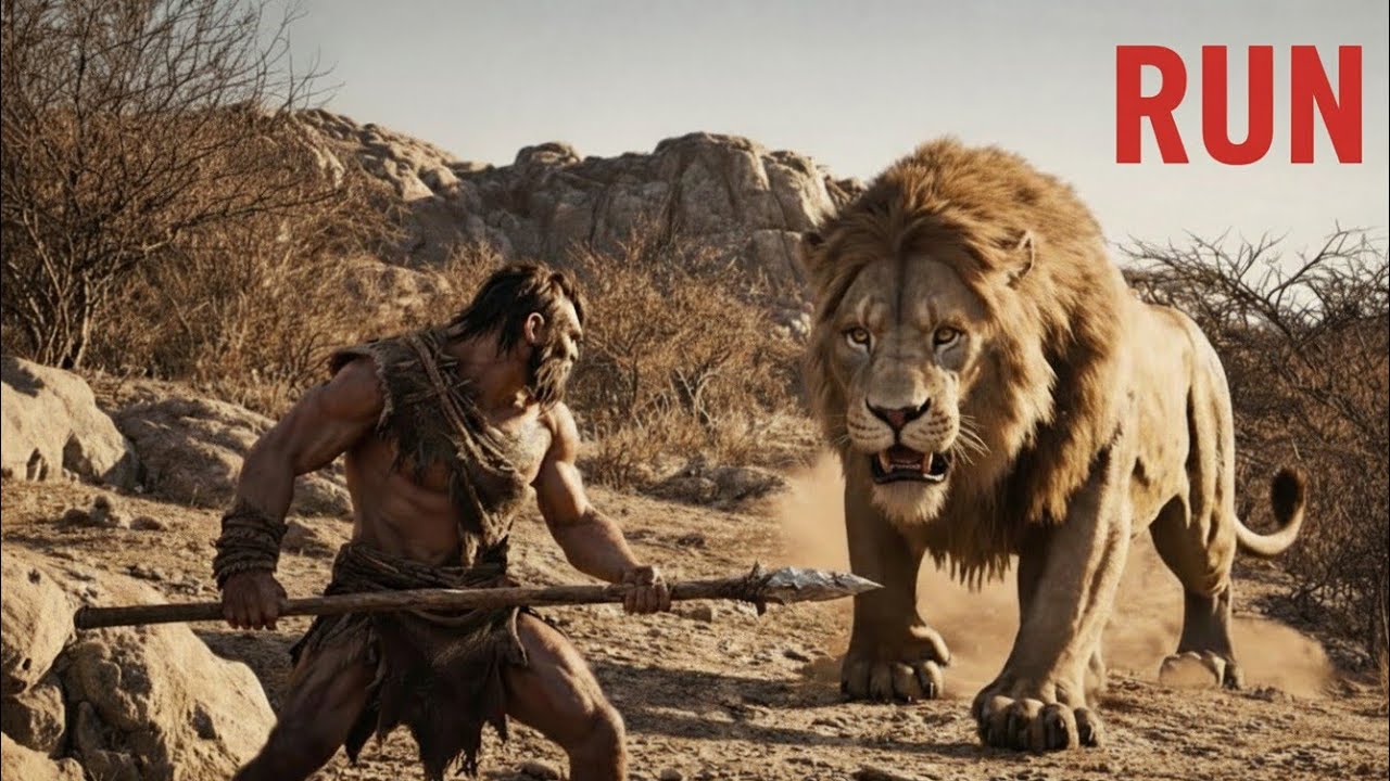 Neanderthals vs Giant Predators - How the First Humans Survived the Wild