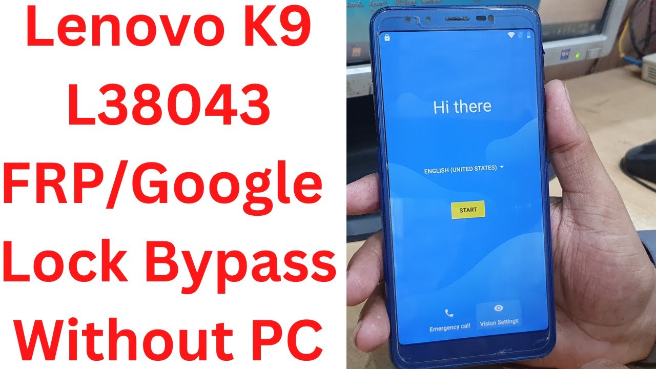 Lenovo K9 L38043 FRP/Google Lock Bypass Without PC || Lenovo L38043 Frp Bypass || lenovo k9  frp