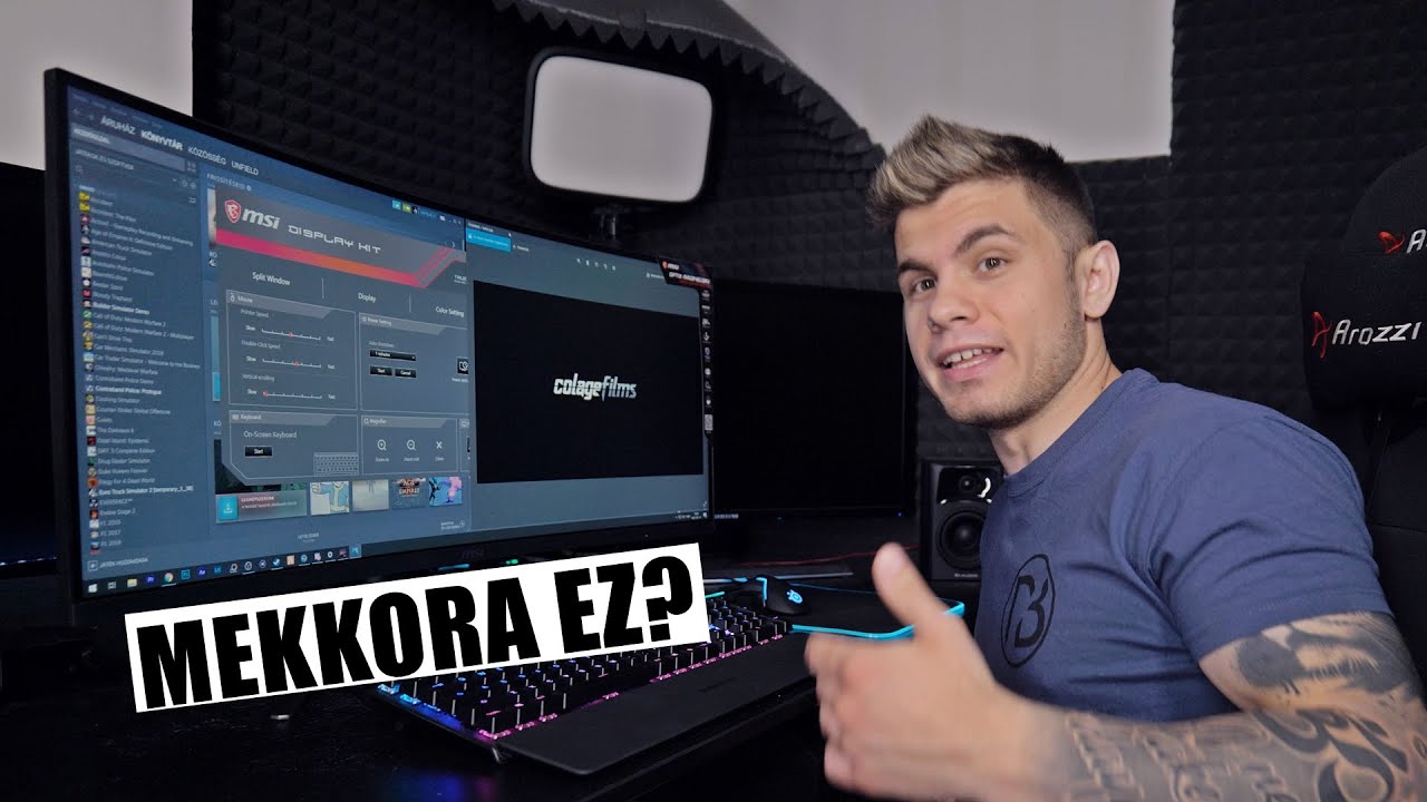 &Uacute;J MONITOR K&Eacute;NE? 🤔