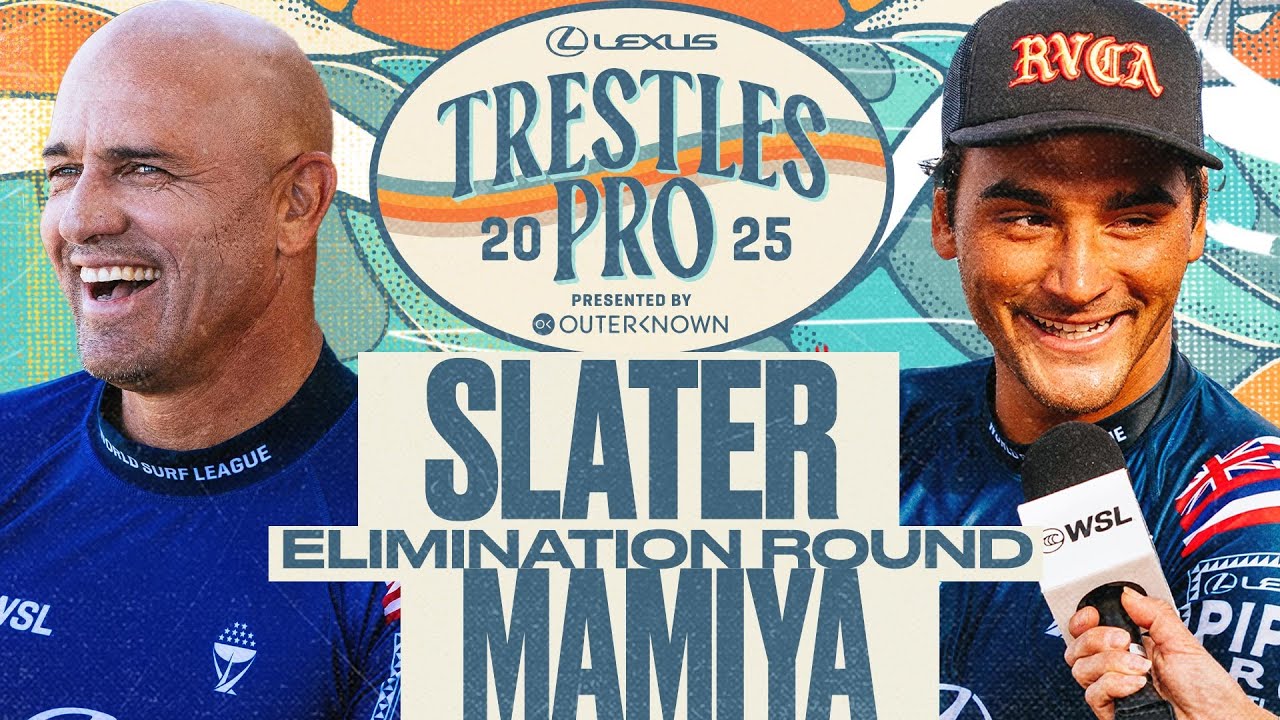 Kelly Slater vs Barron Mamiya | Lexus Trestles Pro presented by Outerknown 2025 - Elimination Round