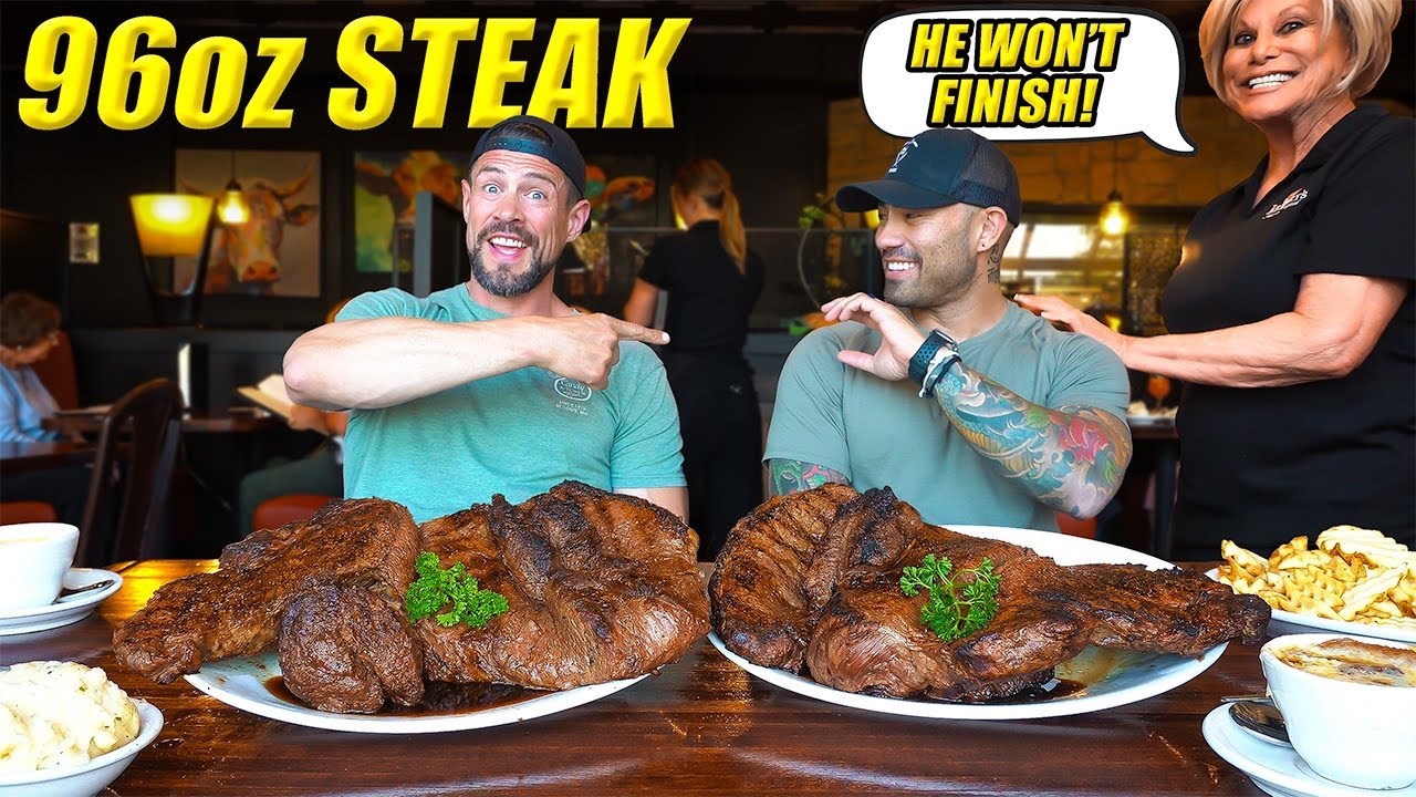 Indiana’s Largest 96oz Steak… The Owner Called Him Out