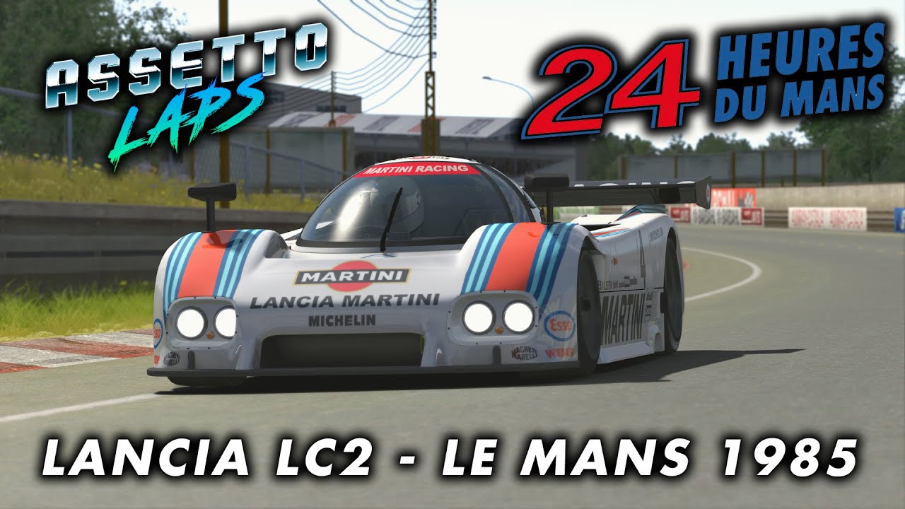 LANCIA LC2 | LE MANS 1985 | Group C | Assetto Corsa